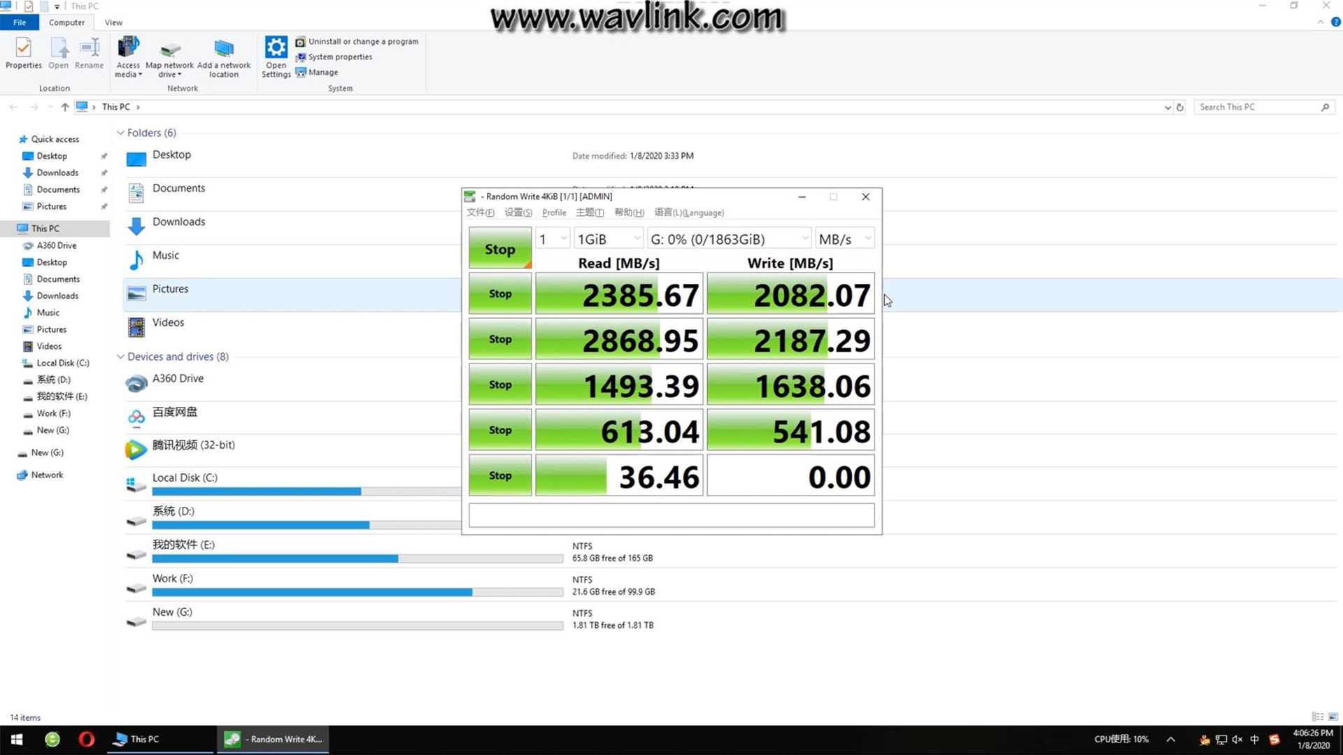 Thunderbolt™ 3 How to Boost the Disk's Write Speed？